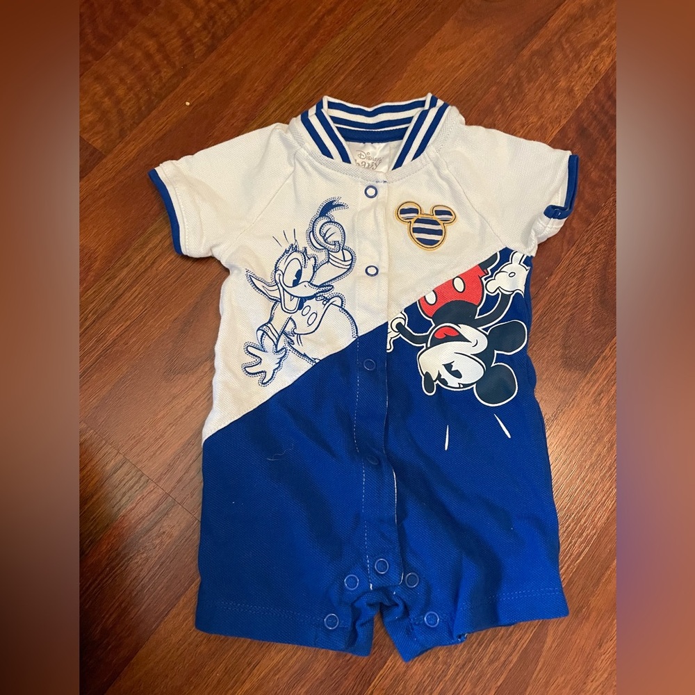 DISNEY BABY. Worn once. Size 6-9 months